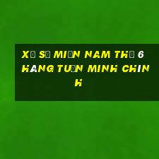 xổ số miền nam thứ 6 hàng tuần minh chính