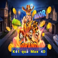 Kết quả Max 4D ngày thứ năm