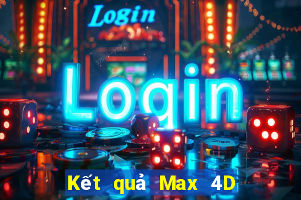 Kết quả Max 4D ngày thứ năm