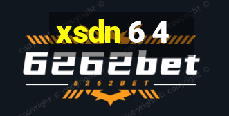 xsdn 6 4