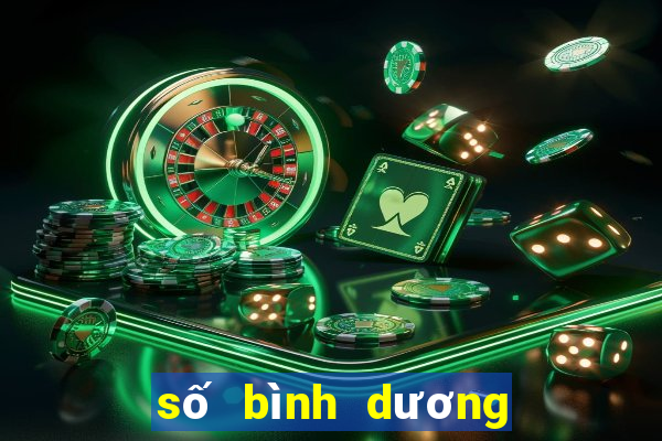 số bình dương xổ số bình dương