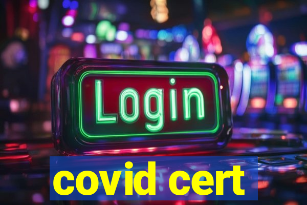 covid cert