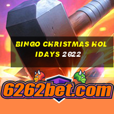 bingo christmas holidays 2022