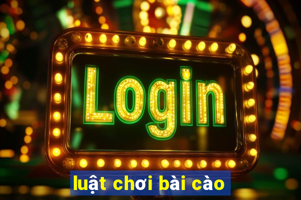 luật chơi bài cào