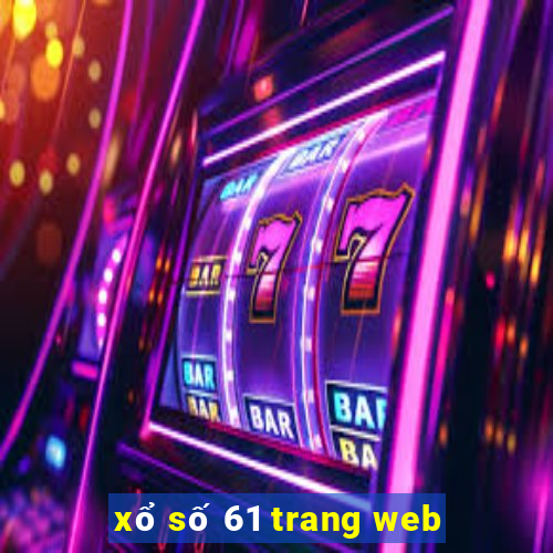 xổ số 61 trang web