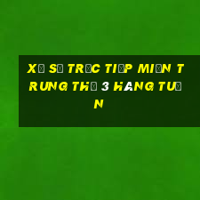 xổ số trực tiếp miền trung thứ 3 hàng tuần