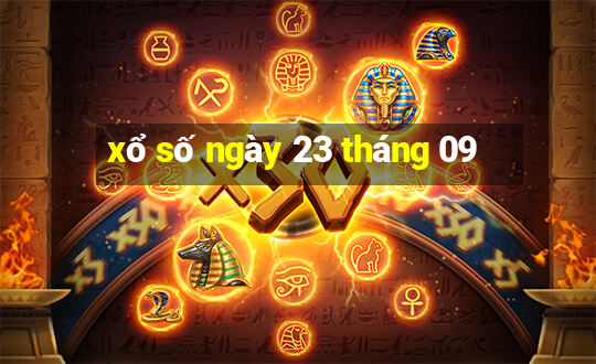 xổ số ngày 23 tháng 09