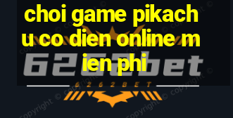 choi game pikachu co dien online mien phi