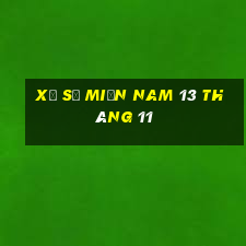 xổ số miền nam 13 tháng 11