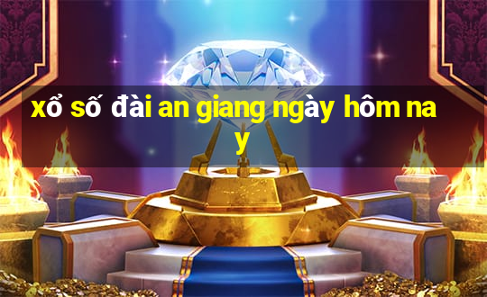 xổ số đài an giang ngày hôm nay