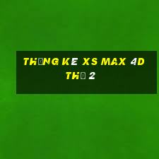 Thống kê XS Max 4D Thứ 2