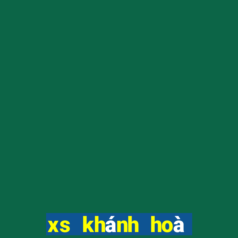 xs khánh hoà hôm nay