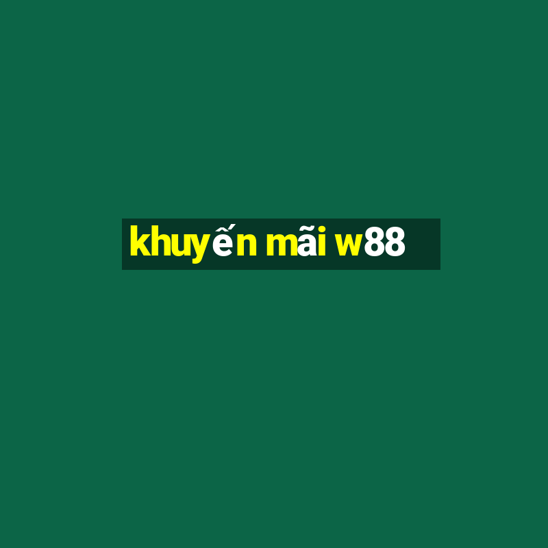 khuyến mãi w88