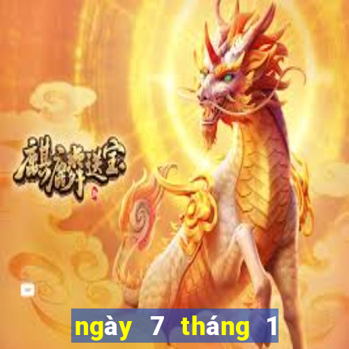 ngày 7 tháng 1 xổ số tiền giang