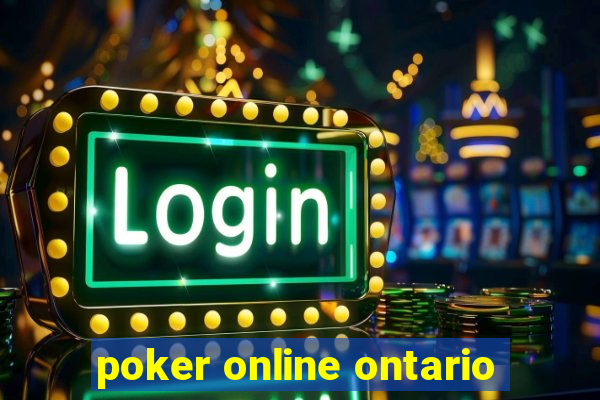 poker online ontario