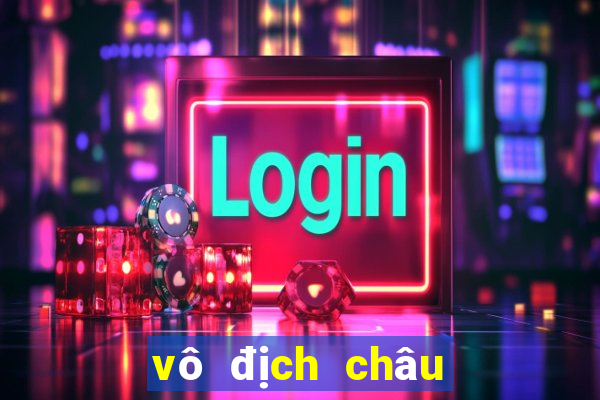 vô địch châu âu clb