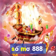 sổ mơ 888