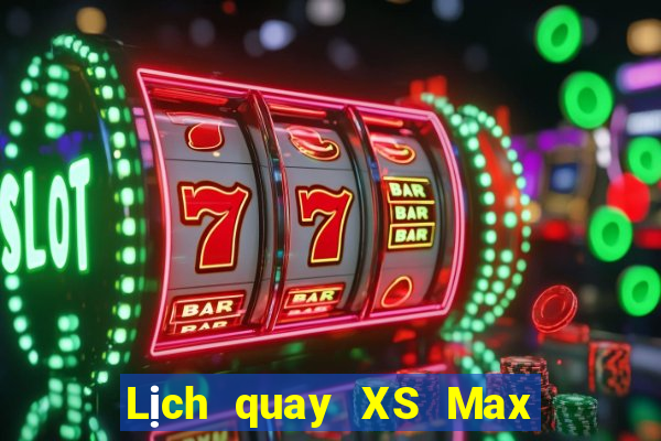 Lịch quay XS Max 3D ngày 16