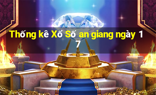 Thống kê Xổ Số an giang ngày 17