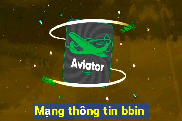 Mạng thông tin bbin