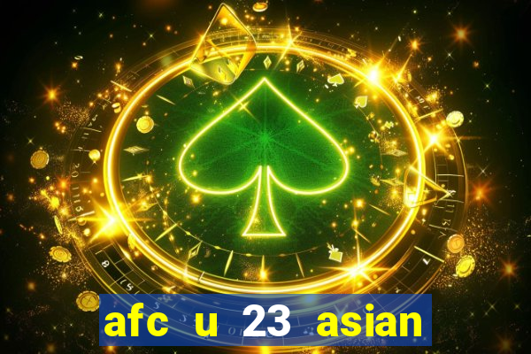 afc u 23 asian cup 2024 qualifiers