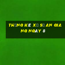 Thống kê Xổ Số an giang ngày 8