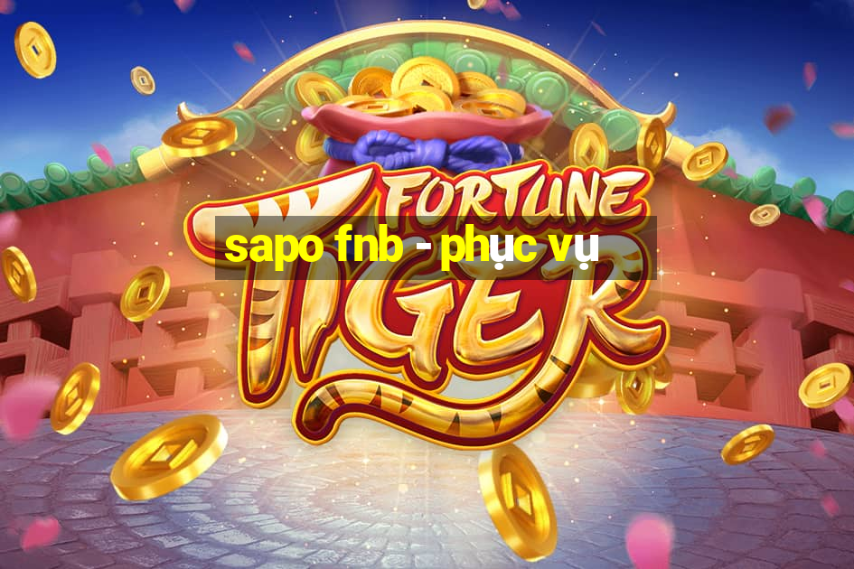 sapo fnb - phục vụ