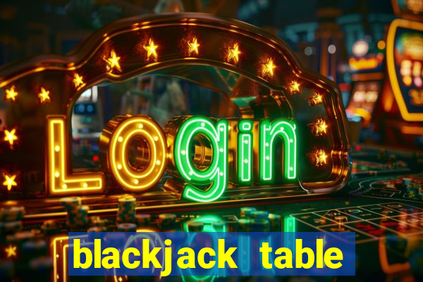 blackjack table board game