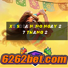 xổ số đà nẵng ngày 27 tháng 2