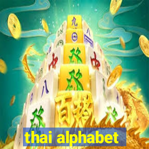 thai alphabet