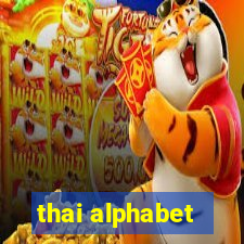 thai alphabet