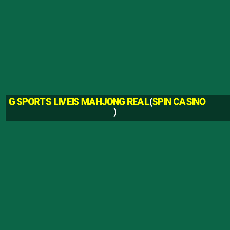 G SPORTS LIVEIS MAHJONG REAL(SPIN CASINO)