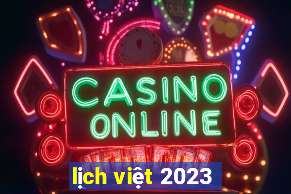 lịch việt 2023