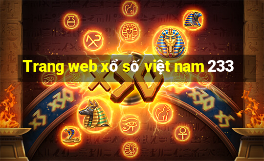 Trang web xổ số việt nam 233