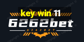 key win 11