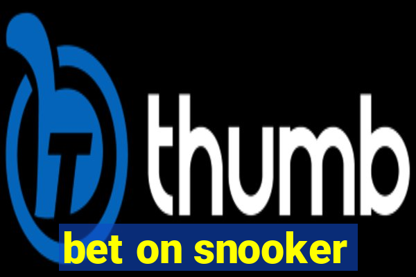 bet on snooker