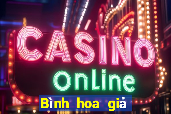 Bình hoa giả đẹp de phòng khách