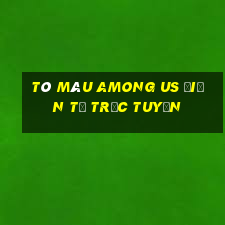 tô màu among us điện tử trực tuyến