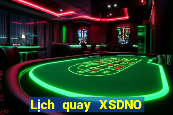 Lịch quay XSDNO ngày 19