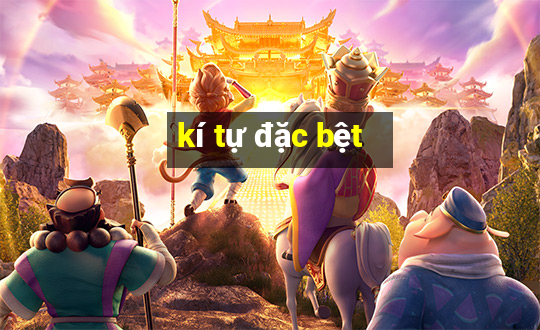 kí tự đặc bệt