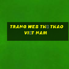 Trang web thể thao Việt Nam