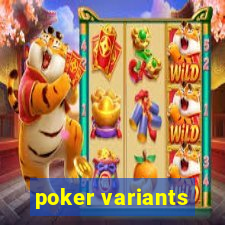 poker variants