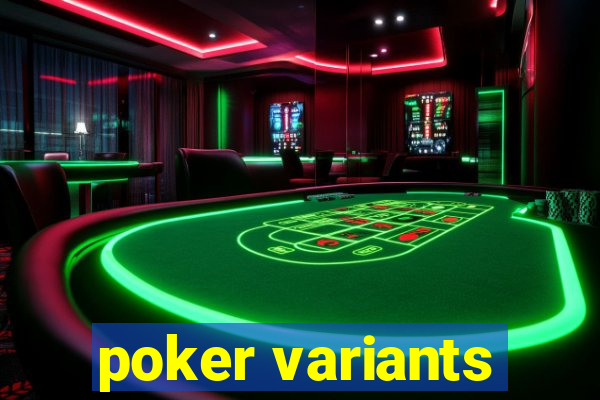 poker variants