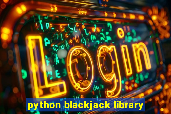 python blackjack library