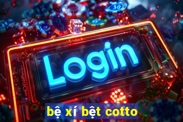 bệ xí bệt cotto