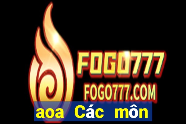 aoa Các môn thể thao Official