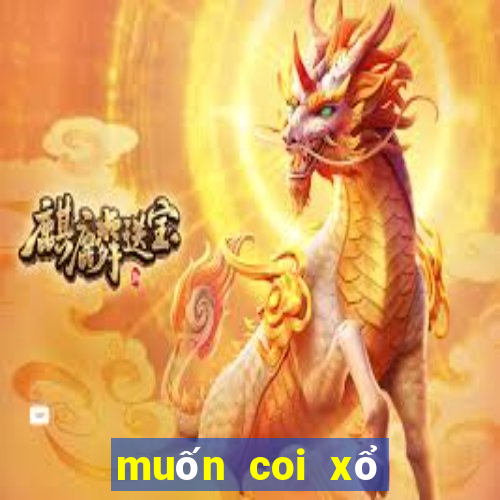 muốn coi xổ số đài bạc liêu