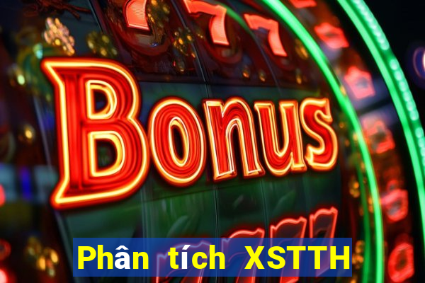 Phân tích XSTTH ngày 8