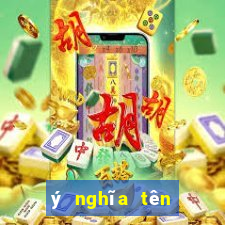 ý nghĩa tên minh đăng