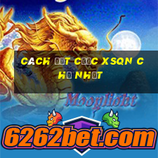 Cách đặt cược XSQN Chủ Nhật